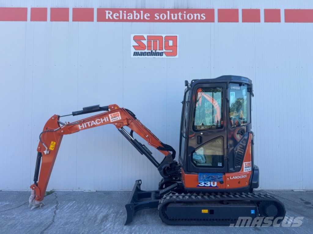 Hitachi ZX 33 U-6 Mini rýpadlá < 7t