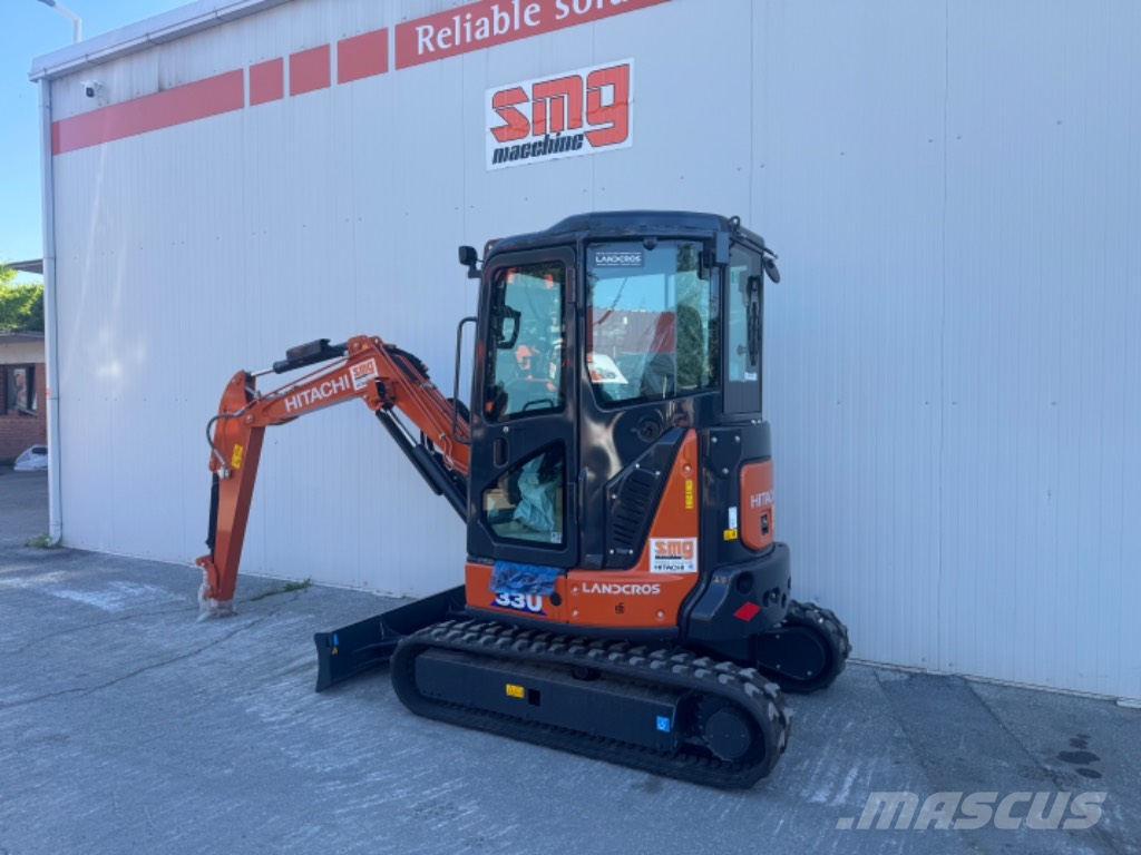 Hitachi ZX 33 U-6 Mini rýpadlá < 7t
