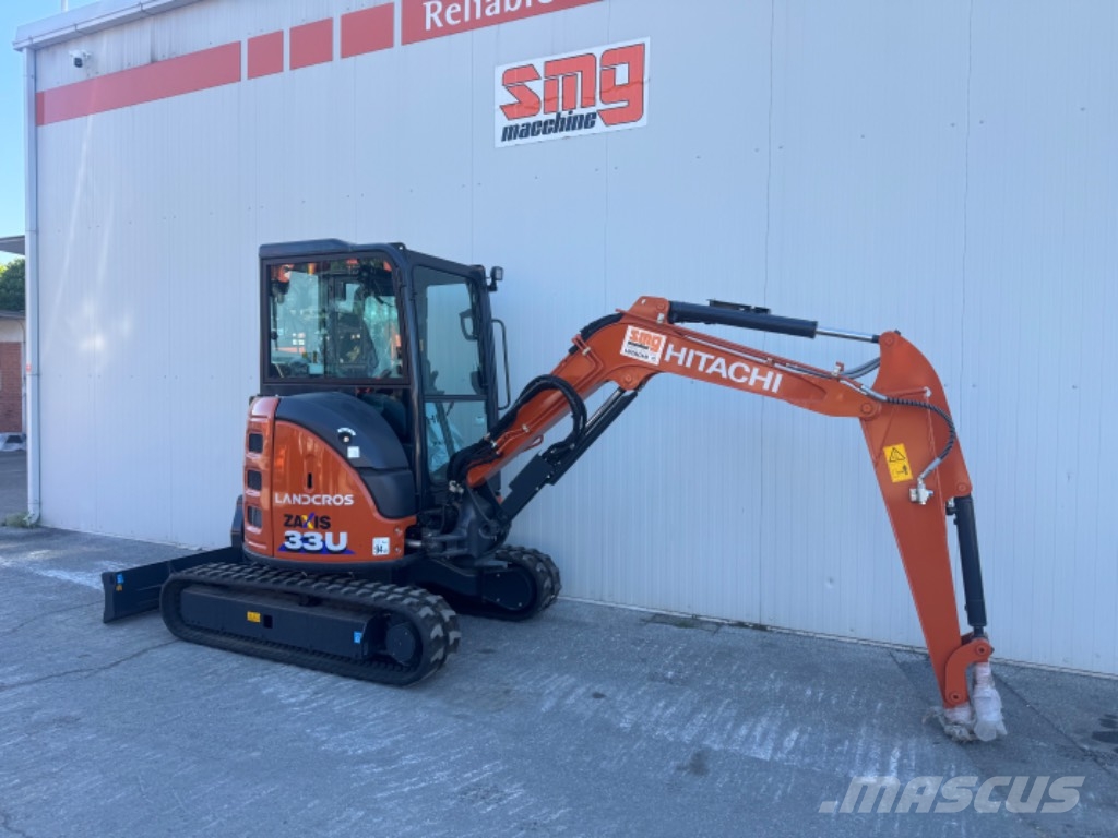 Hitachi ZX 33 U-6 Mini rýpadlá < 7t