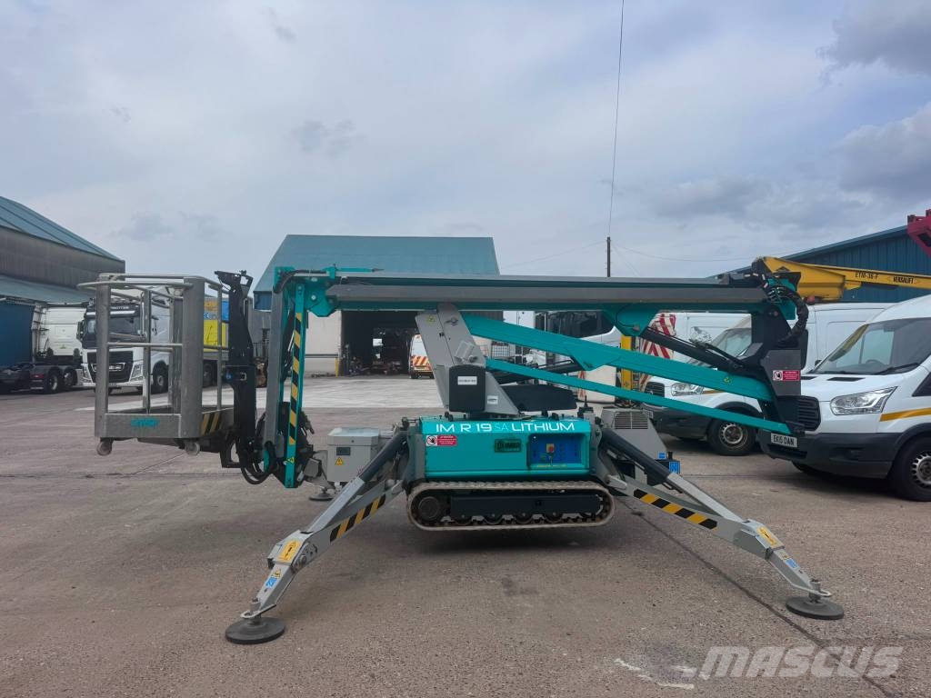 Imer R19 SA Lithium Plataformas con brazo de elevación manual