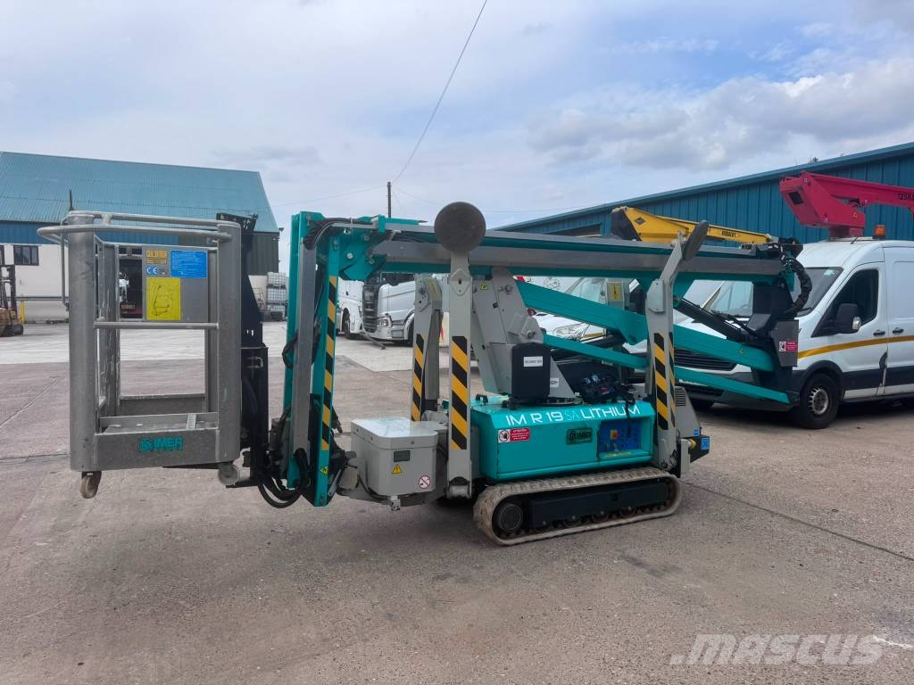 Imer R19 SA Lithium Plataformas con brazo de elevación manual