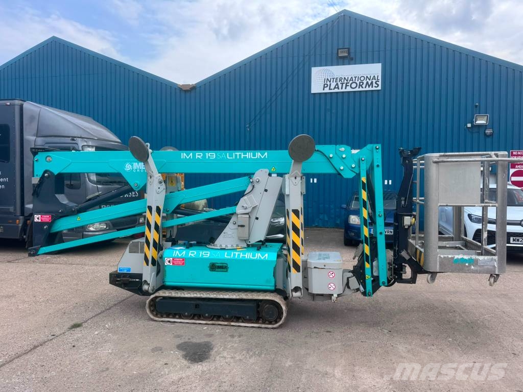 Imer R19 SA Lithium Plataformas con brazo de elevación manual