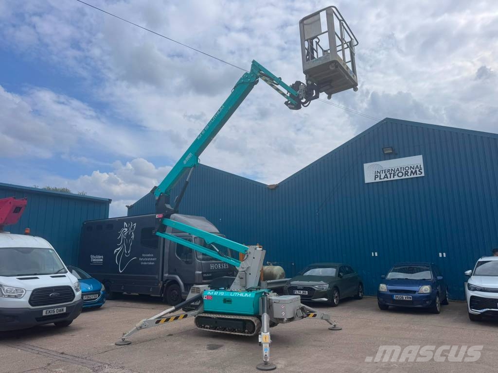 Imer R19 SA Lithium Plataformas con brazo de elevación manual