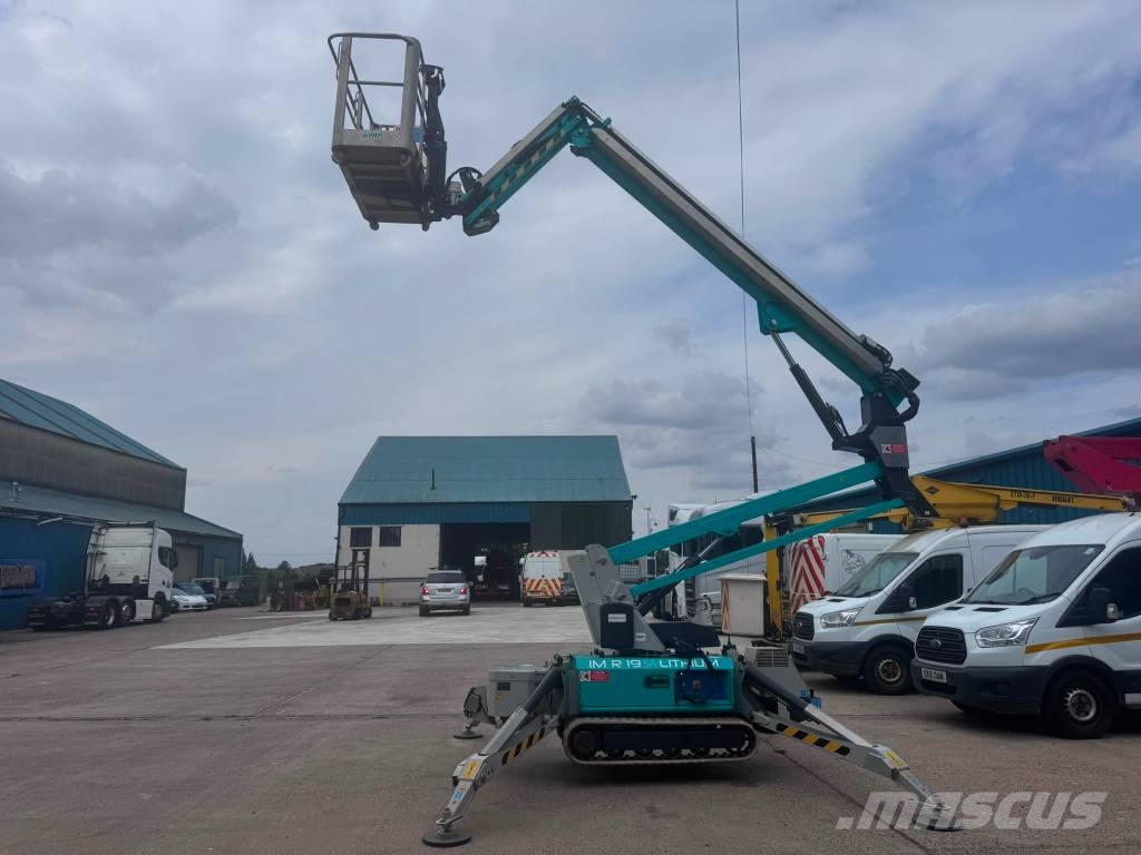 Imer R19 SA Lithium Plataformas con brazo de elevación manual