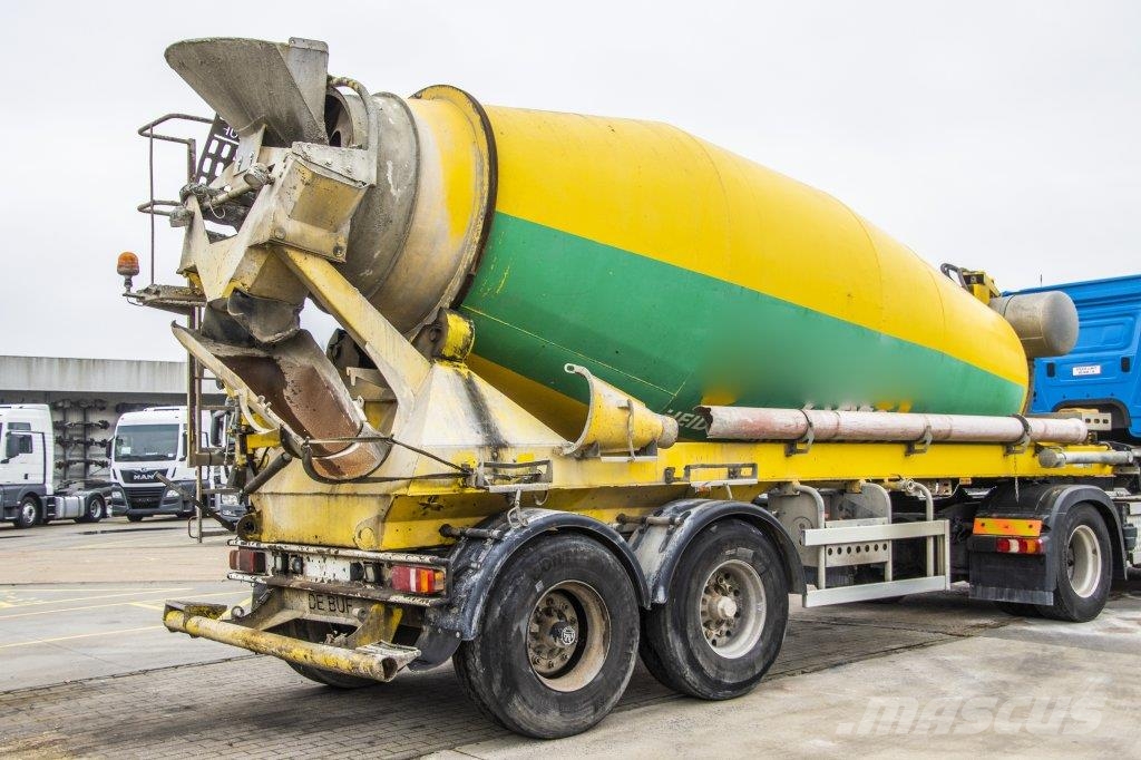 DEBUF BETON MIXER/MALAXEUR/MISCHER-12M³ Інші напівпричепи