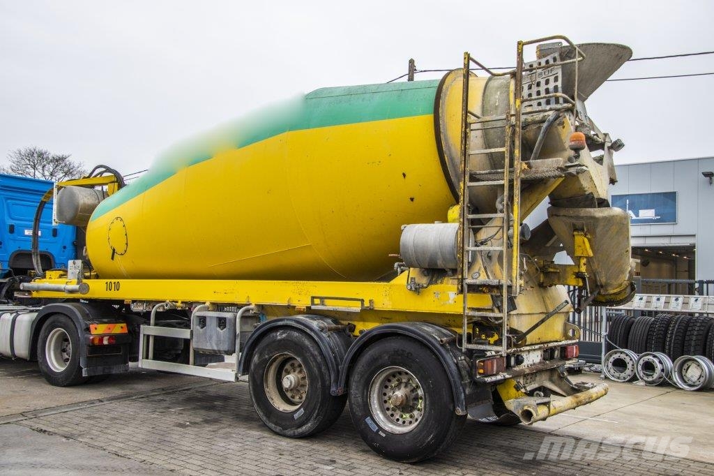 DEBUF BETON MIXER/MALAXEUR/MISCHER-12M³ Інші напівпричепи