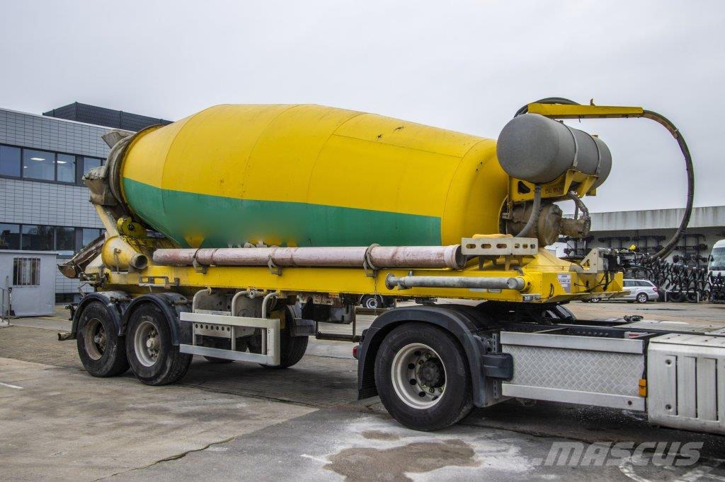 DEBUF BETON MIXER/MALAXEUR/MISCHER-12M³ Інші напівпричепи