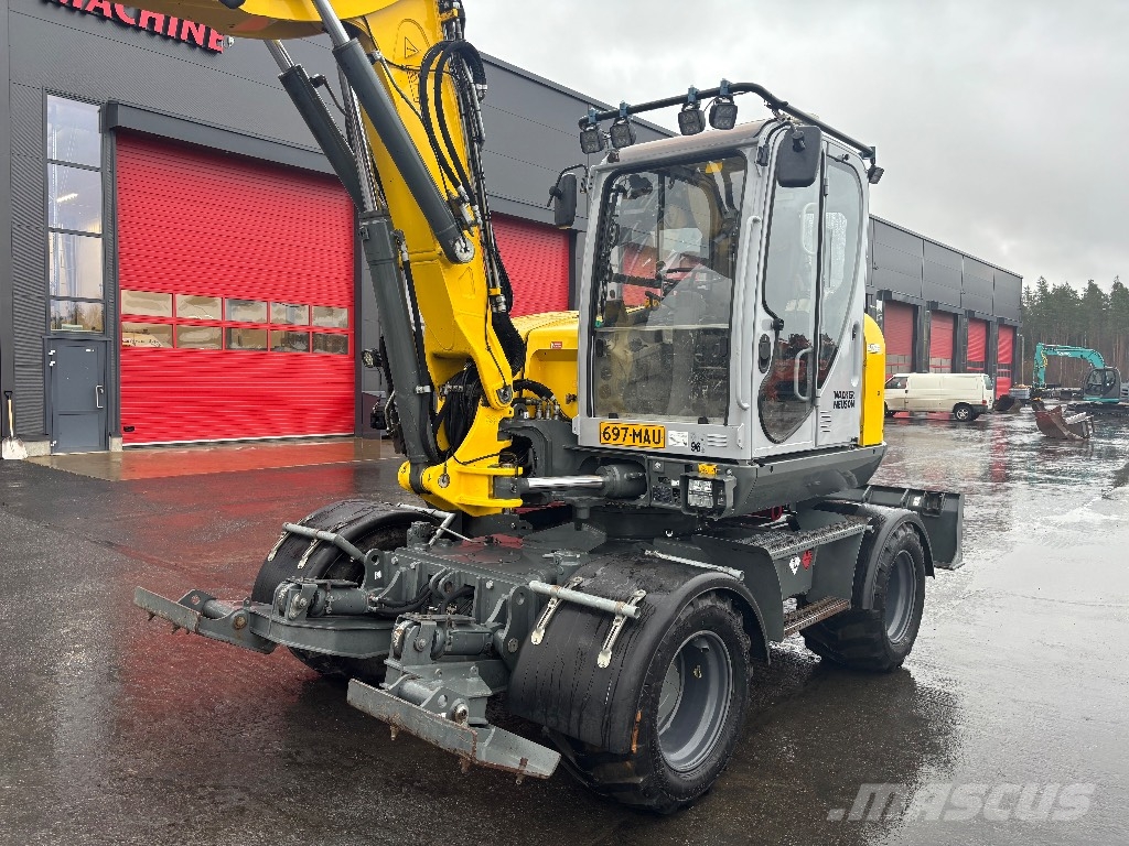 Wacker Neuson EW 100 / Engcon, Rasvari, Eberi, 40km/h Excavadoras de ruedas
