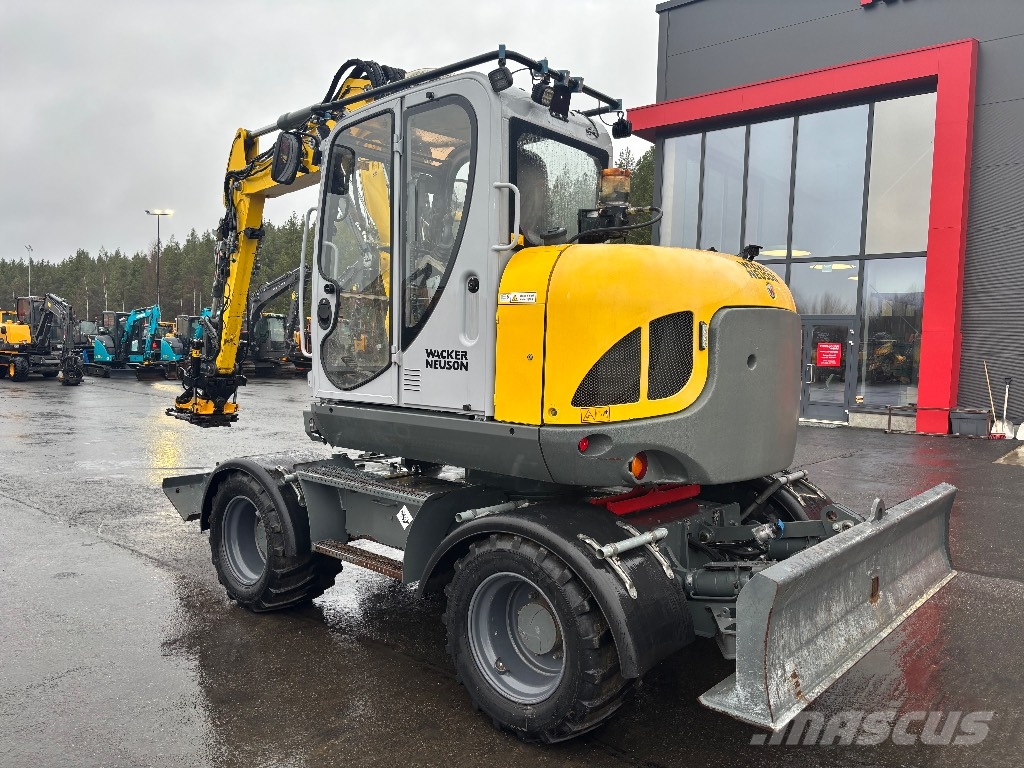 Wacker Neuson EW 100 / Engcon, Rasvari, Eberi, 40km/h Excavadoras de ruedas