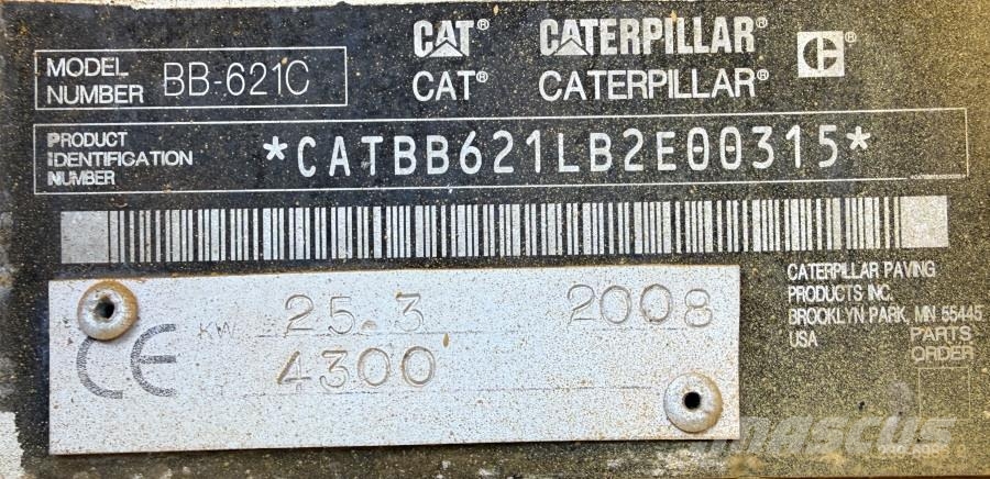 CAT BB 621C Asfaltafwerkmachines