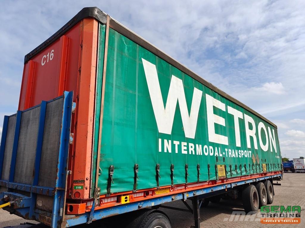 Container Intermodaal 45FT schuifzeilen 10 Pieces Ladijski kontejnerji