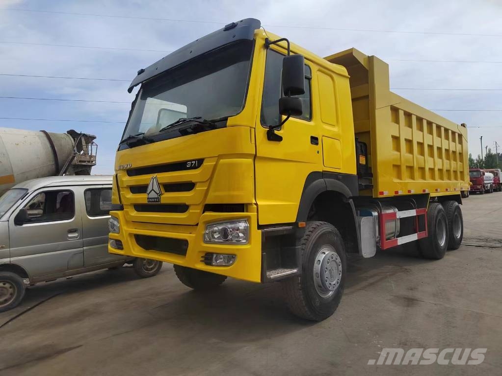 Howo 371 6x4 Savivarčių priekabų vilkikai