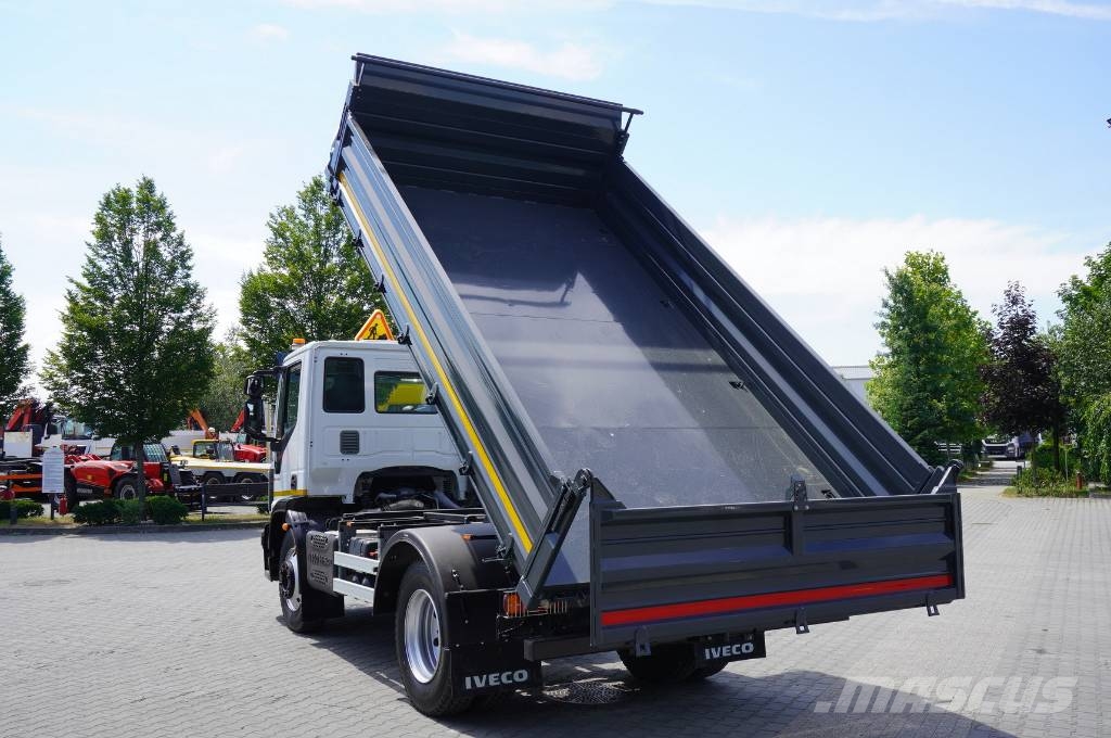 Iveco Eurocargo 120-250 4x2/ 90 tho.km/ NEW 3-way tipper Tipper trucks