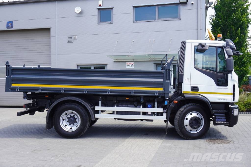 Iveco Eurocargo 120-250 4x2/ 90 tho.km/ NEW 3-way tipper Tipper trucks