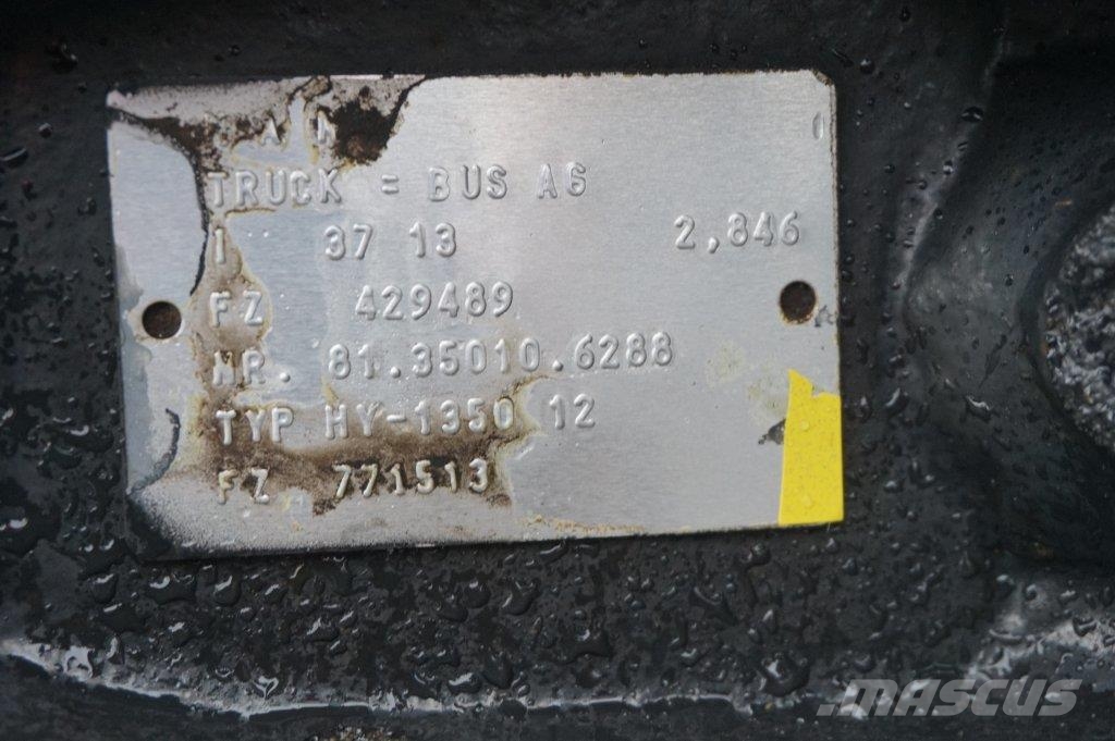 MAN HY-1350-12 37/13 I=2.846 Osovine