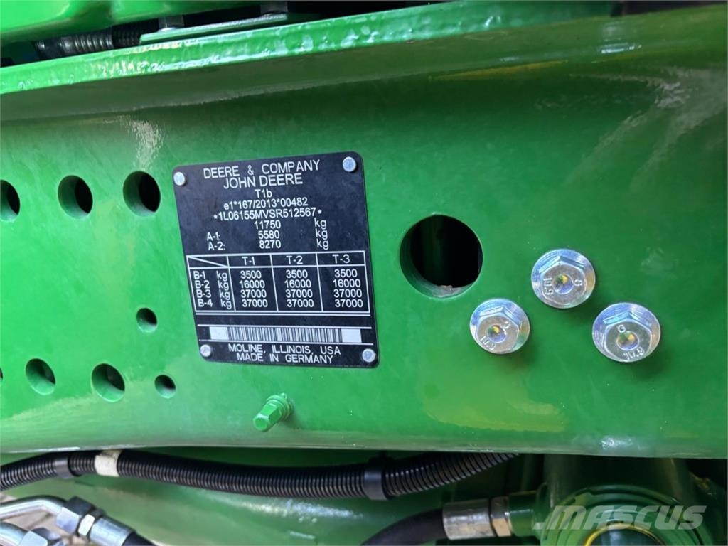John Deere 6M155 *Garantieverlängerung* 曳引機