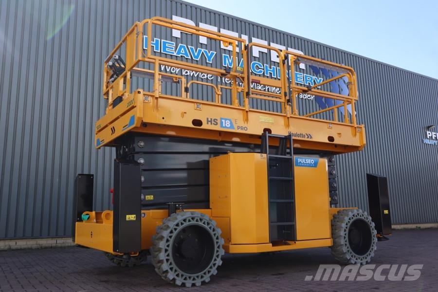 Haulotte HS18EPRO Valid Inspection, Electric 4x4 Drive, Ver Scissor lifts