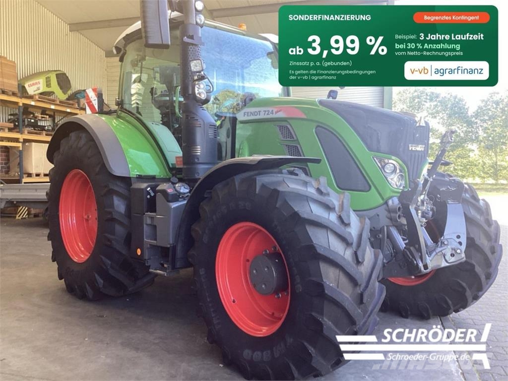 Fendt 724 S4 PROFI PLUS | RTK Traktorit