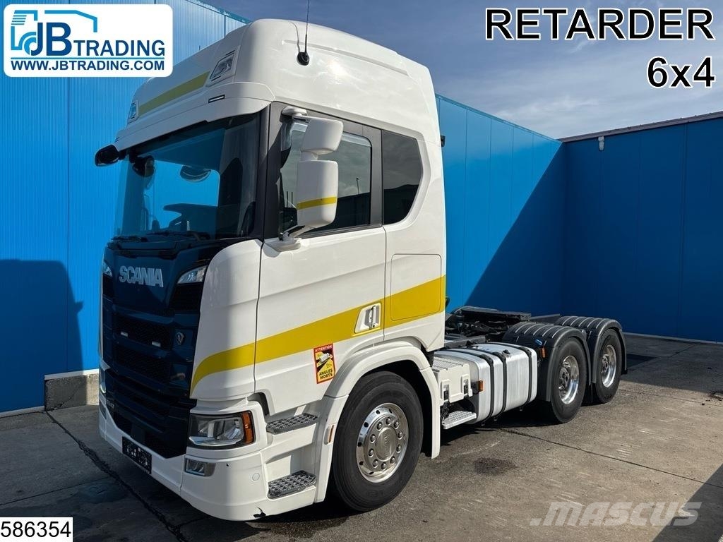 Scania R 540 6x4, EURO 6d, Retarder, PTO, Hydraulic Tracteur routier