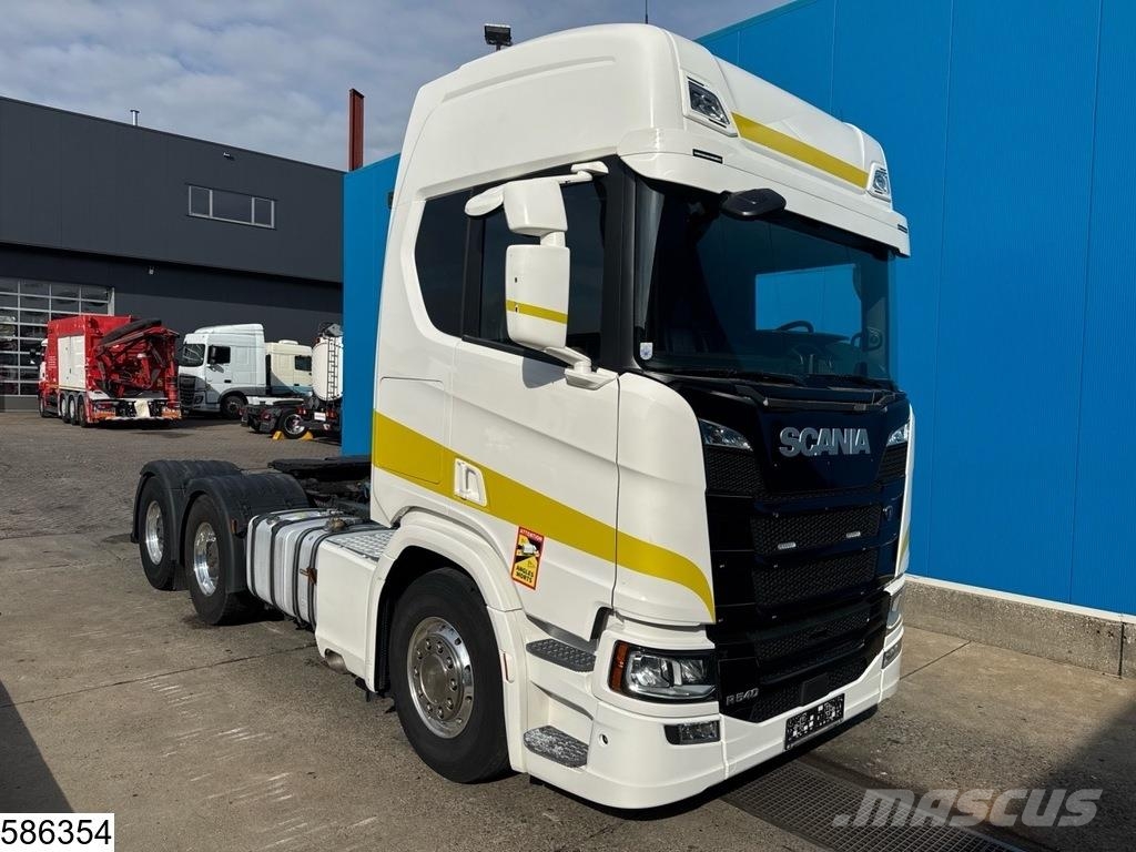 Scania R 540 6x4, EURO 6d, Retarder, PTO, Hydraulic Tracteur routier