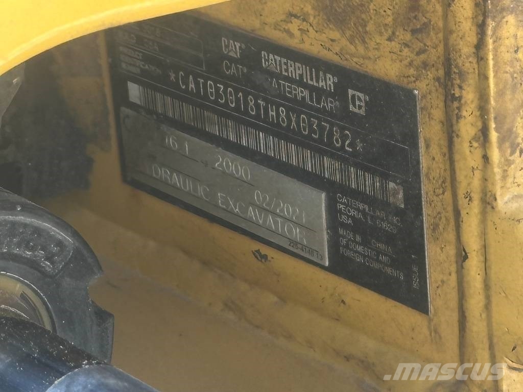 CAT 301.8 حفارات صغيرة أقل من 7 طن (حفارات صغيرة)