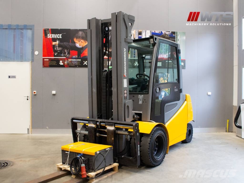 Jungheinrich EFG 550 | 5500mm lyfthöjd Elmotviktstruckar