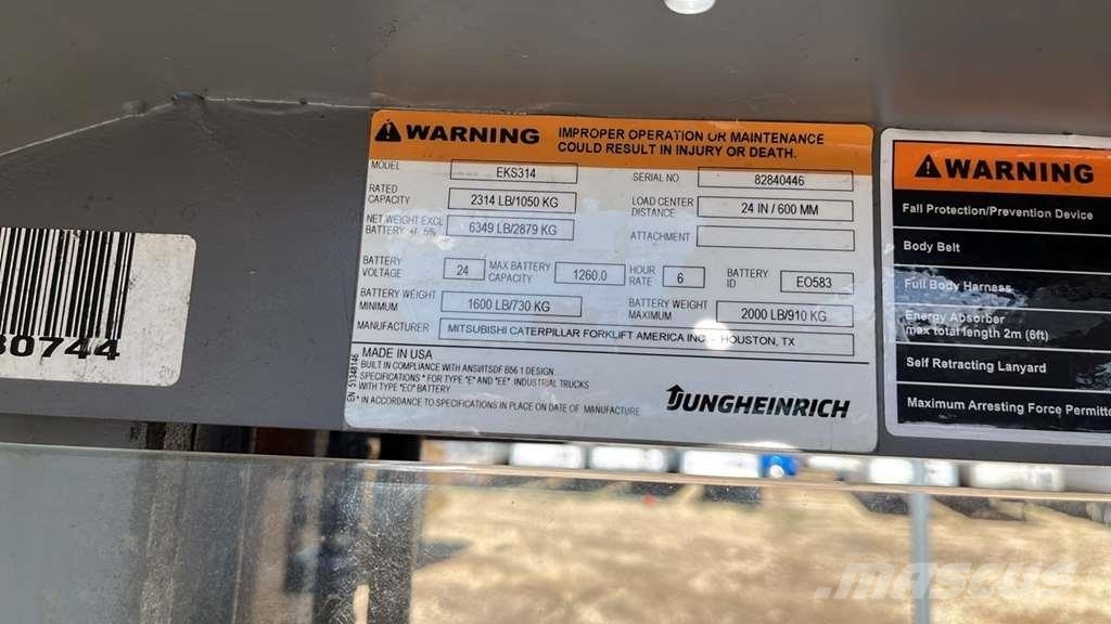 Jungheinrich EKS314 Picker Περονοφόρα ανυψωτικά κλαρκ - άλλα