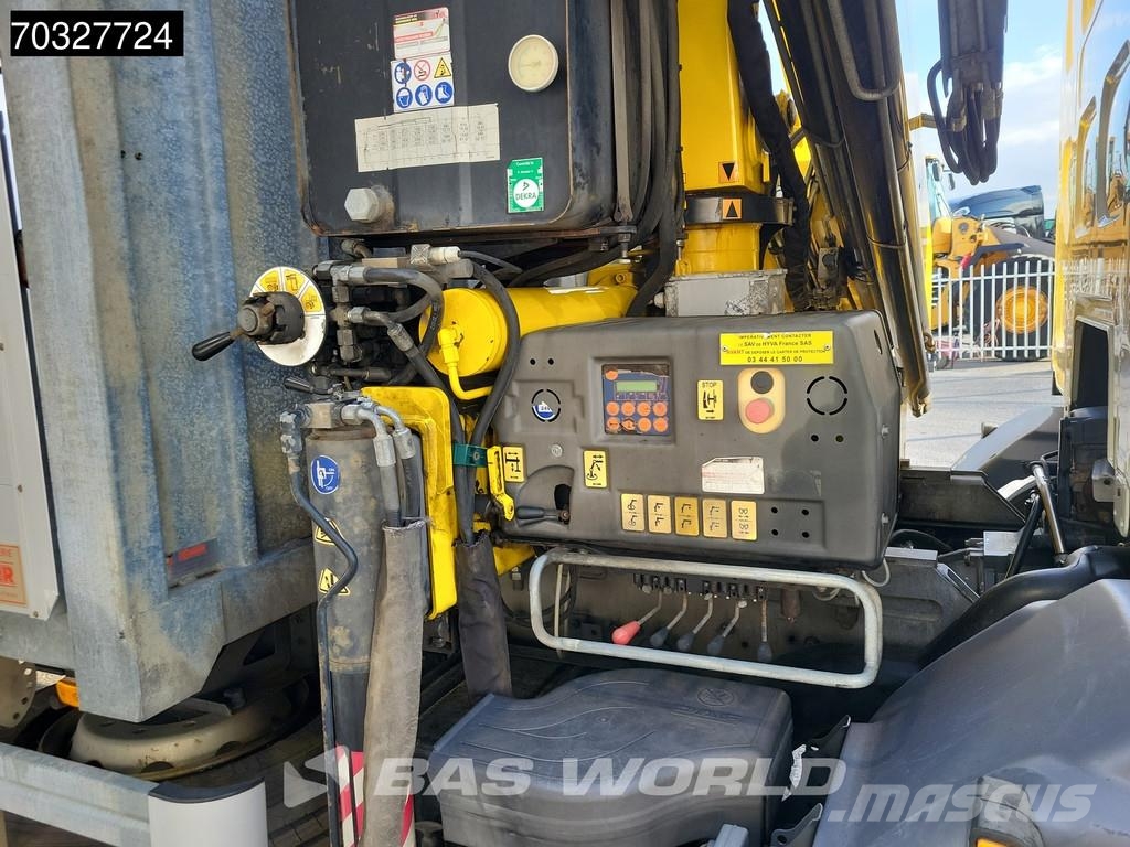 DAF LF55.250 4X2 Hyva HB 150XE3 Crane Kran Automatic E Camion con sponde ribaltabili