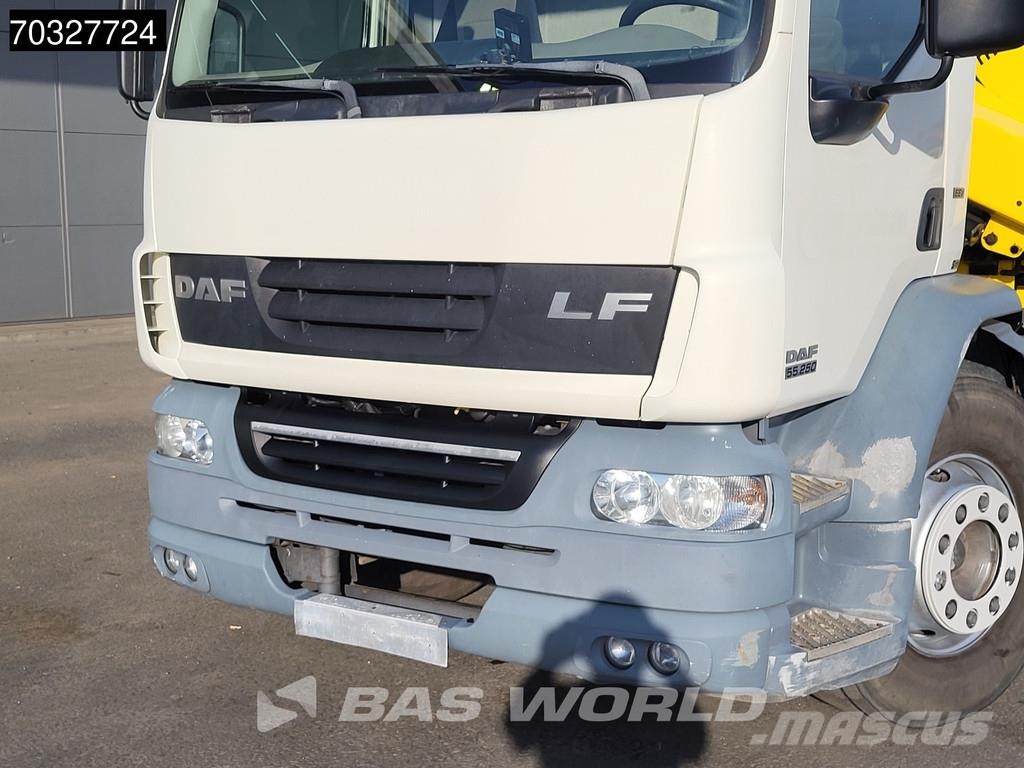 DAF LF55.250 4X2 Hyva HB 150XE3 Crane Kran Automatic E Camion con sponde ribaltabili