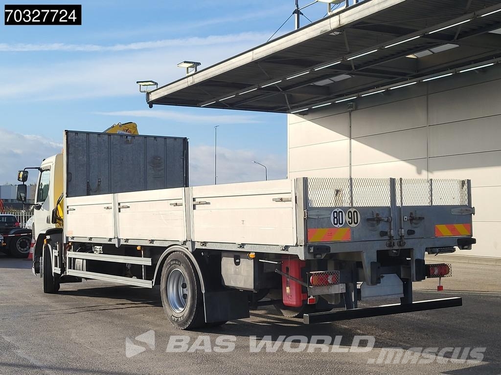 DAF LF55.250 4X2 Hyva HB 150XE3 Crane Kran Automatic E Platformos/ Pakrovimas iš šono
