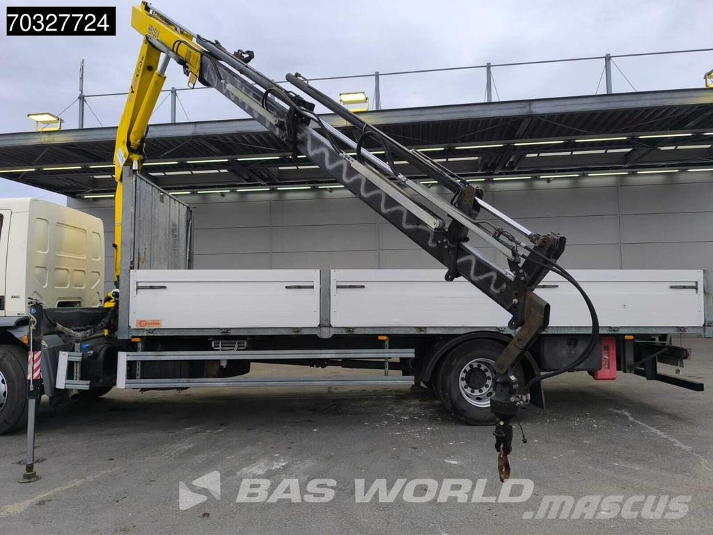 DAF LF55.250 4X2 Hyva HB 150XE3 Crane Kran Automatic E Camion con sponde ribaltabili