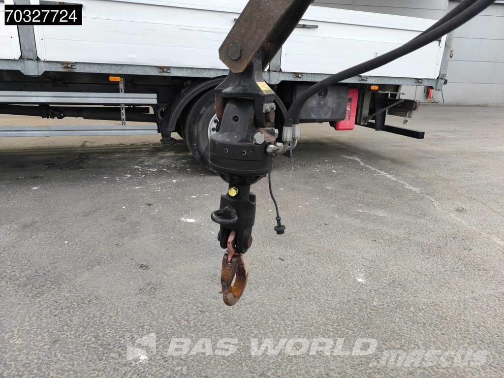 DAF LF55.250 4X2 Hyva HB 150XE3 Crane Kran Automatic E Platformos/ Pakrovimas iš šono