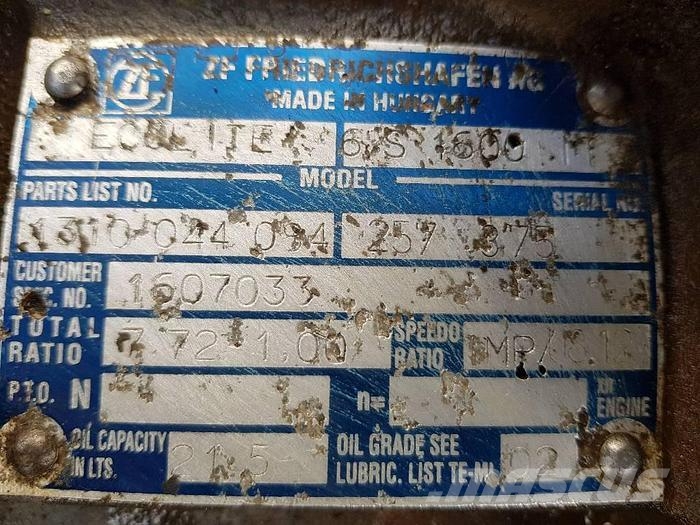  Transmission ECOLITE S 6 1600 IT Transportes - Outros
