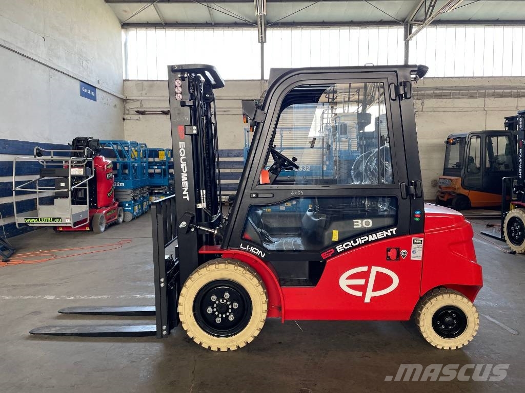 EP EFL303, Triplex, 4800mm, Vollkabine, Lithium Electric forklifts