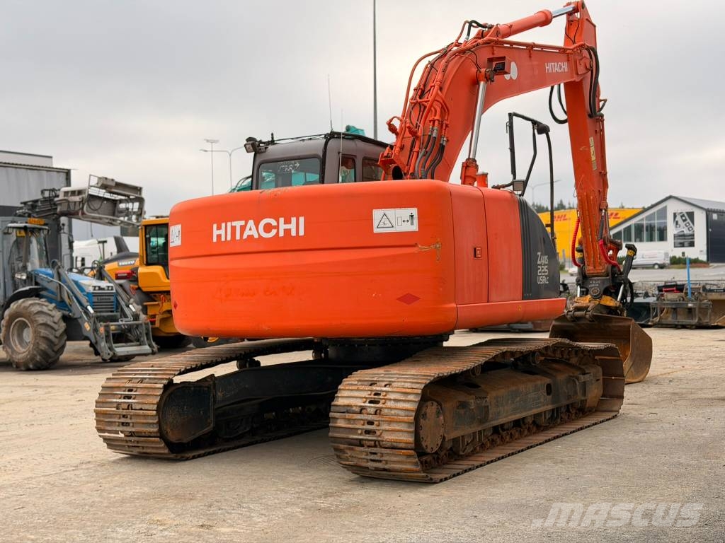 Hitachi ZX 225 USR Engcon EC226 Telakaivukoneet