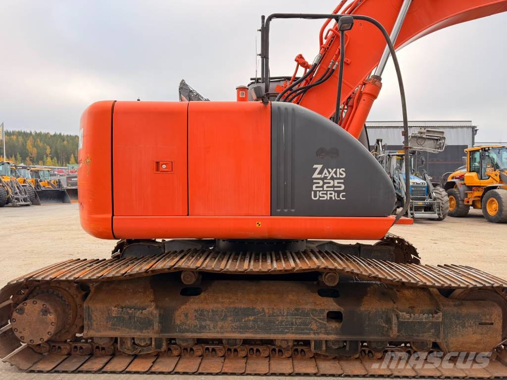 Hitachi ZX 225 USR Engcon EC226 Telakaivukoneet