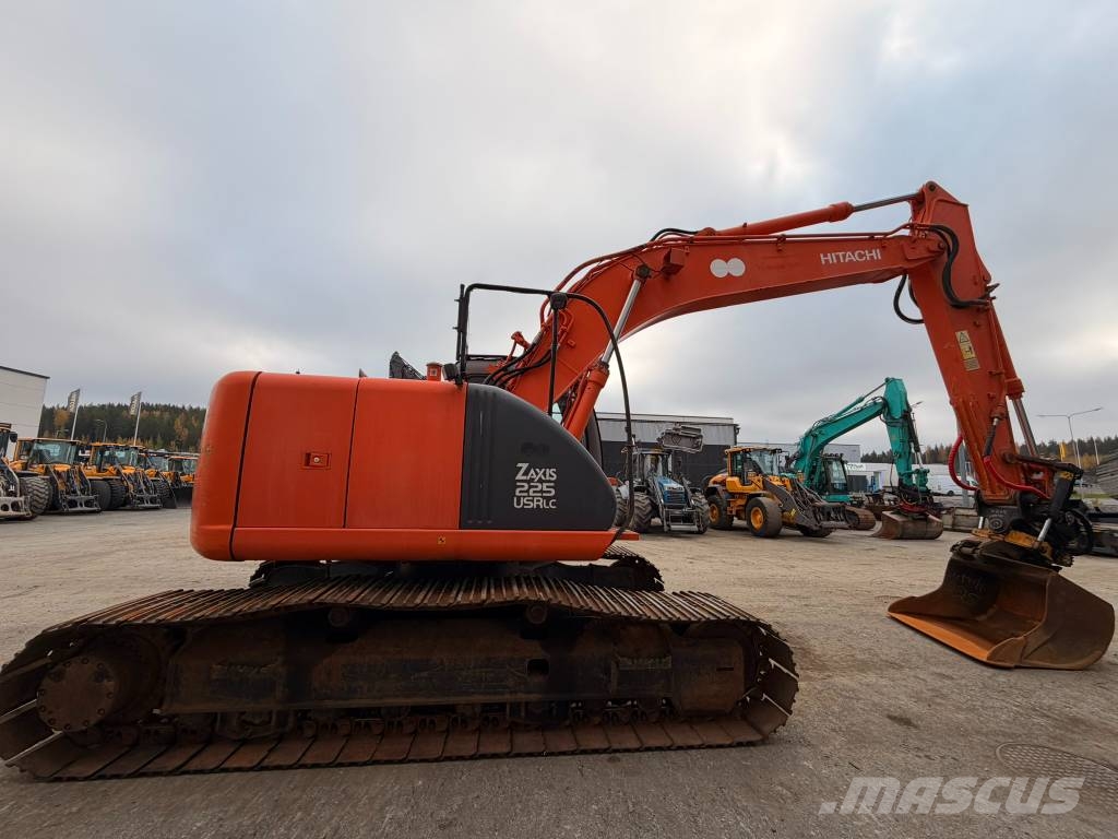 Hitachi ZX 225 USR Engcon EC226 Telakaivukoneet