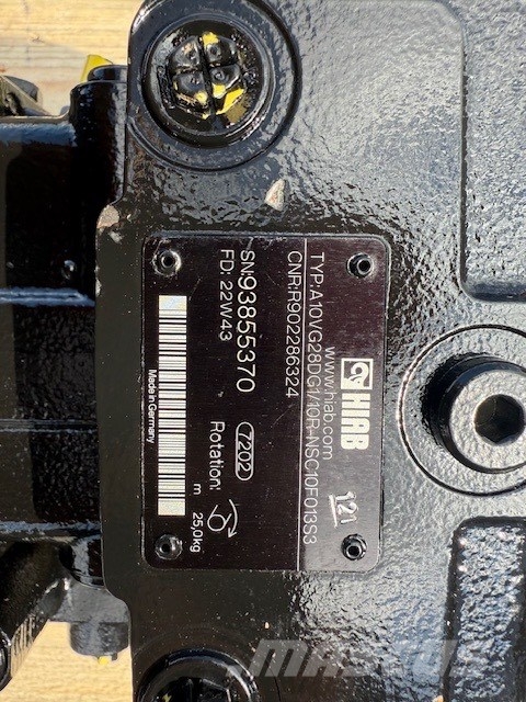 Rexroth A10VG28DG2 PUMP TANDEM COMPLET Hidráulicos
