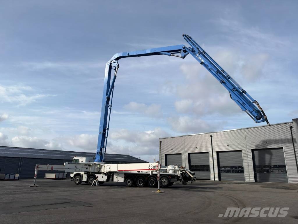 Volvo FH16/750 12x4/8 JUNJIN JJRZ 63 m. Concrete pump / 混凝土車