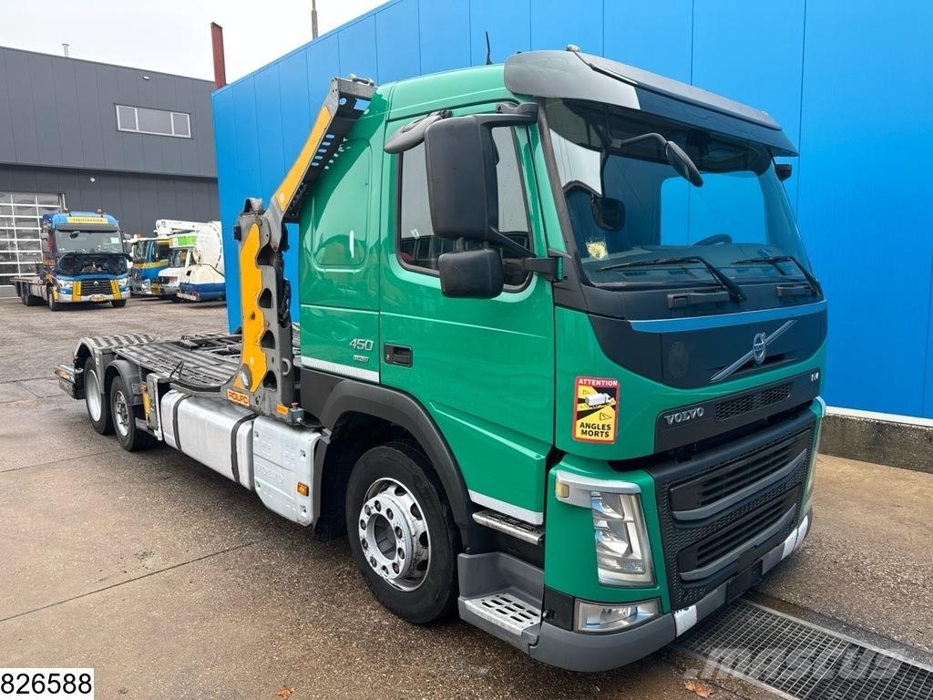 Volvo FM 450 EURO 6, Retarder, Standairco, Hydraulic مركبات النقل