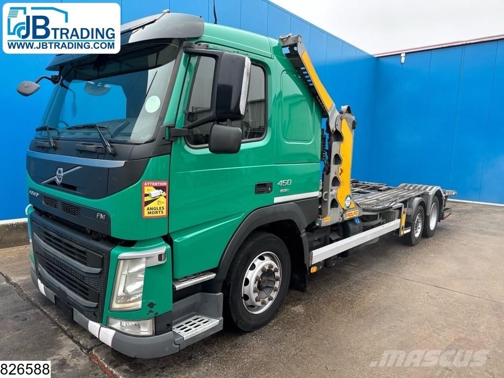 Volvo FM 450 EURO 6, Retarder, Standairco, Hydraulic مركبات النقل