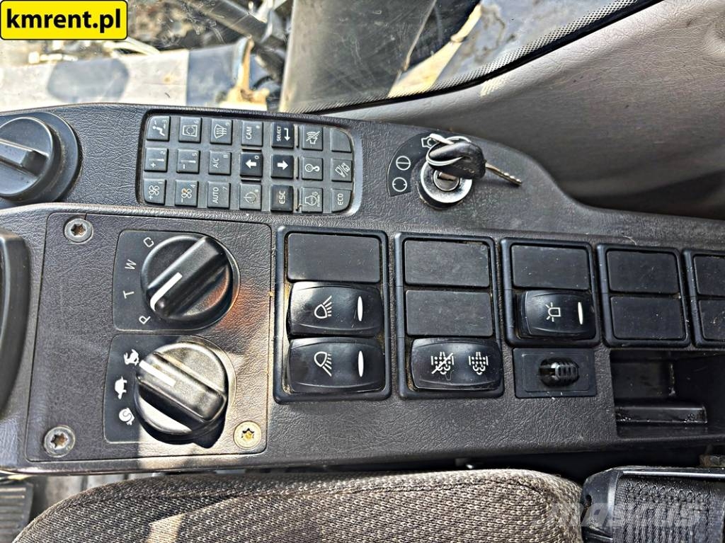 Volvo EW 140 D KOPARKA KOŁOWA 2015R | JCB HD110WT 4F, JC حفارات بعجل