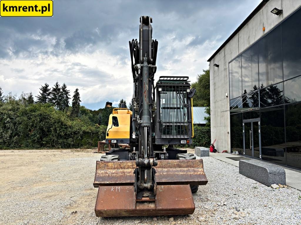Volvo EW 140 D KOPARKA KOŁOWA 2015R | JCB HD110WT 4F, JC حفارات بعجل