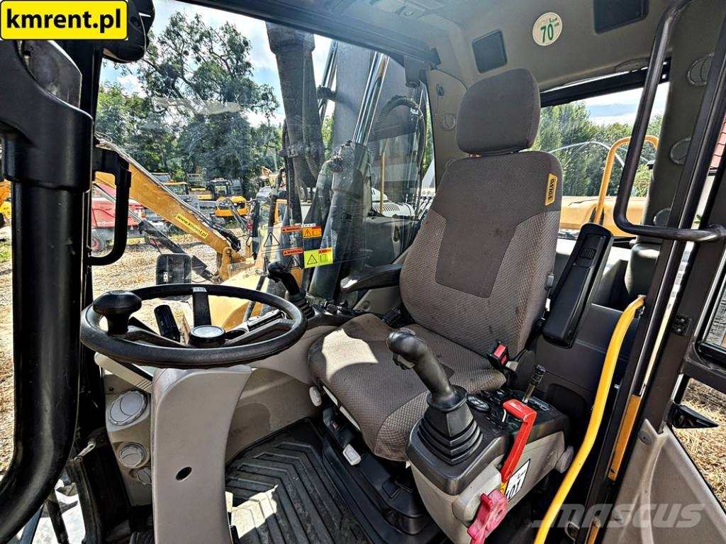 Volvo EW 140 D KOPARKA KOŁOWA 2015R | JCB HD110WT 4F, JC حفارات بعجل