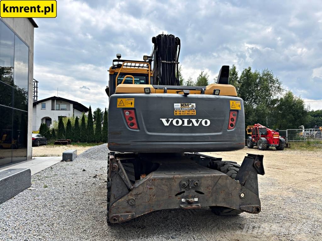 Volvo EW 140 D KOPARKA KOŁOWA 2015R | JCB HD110WT 4F, JC حفارات بعجل