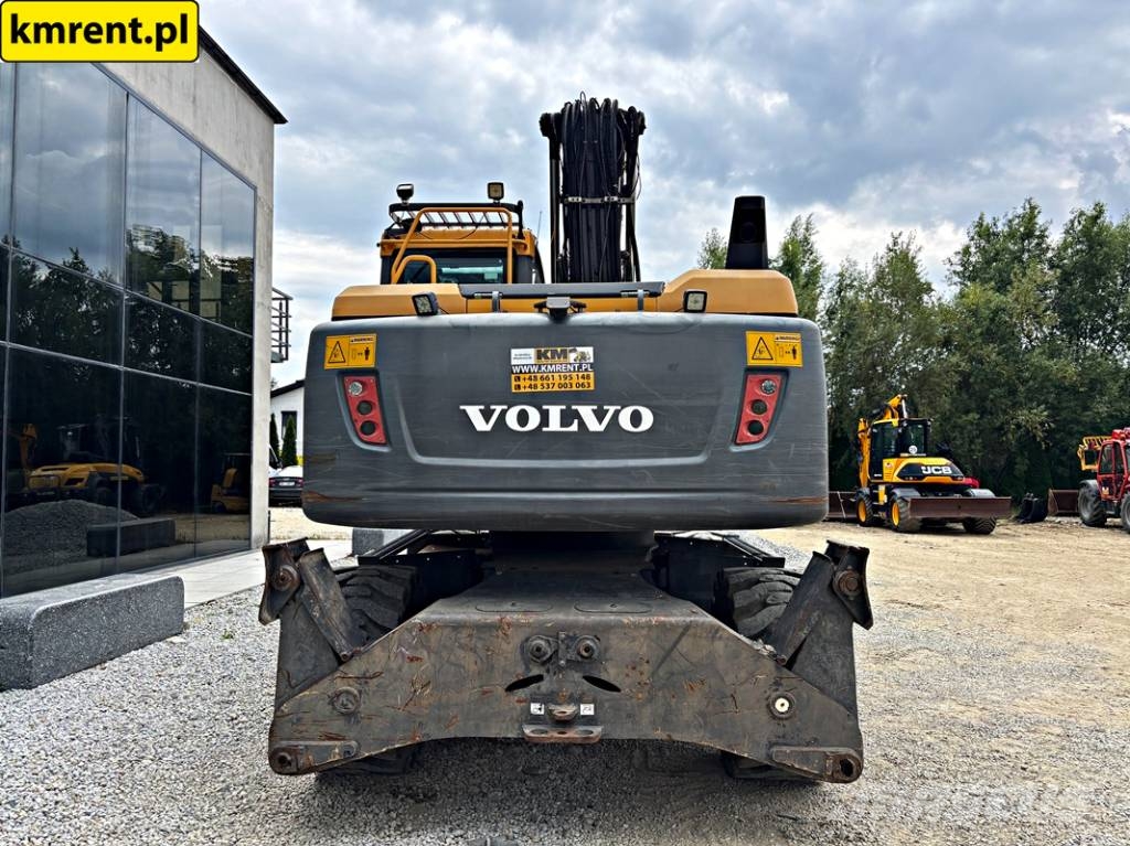 Volvo EW 140 D KOPARKA KOŁOWA 2015R | JCB HD110WT 4F, JC حفارات بعجل