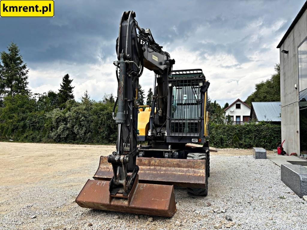 Volvo EW 140 D KOPARKA KOŁOWA 2015R | JCB HD110WT 4F, JC حفارات بعجل