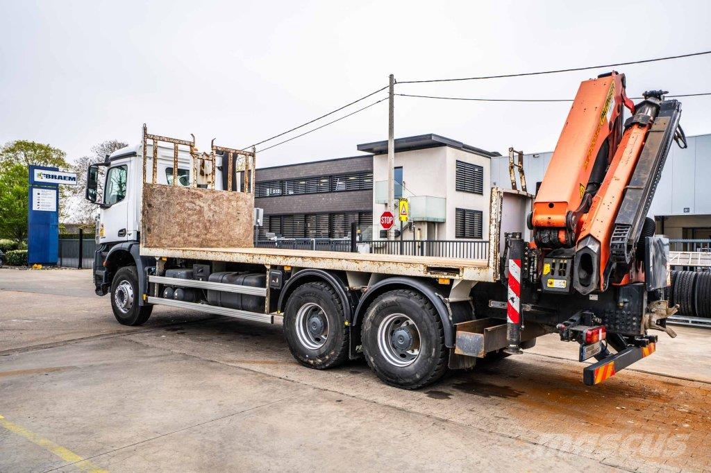 Mercedes-Benz AROCS 2648 + PALFINGER 23 T/M + 5 EXT Tovornjaki s kesonom/platojem