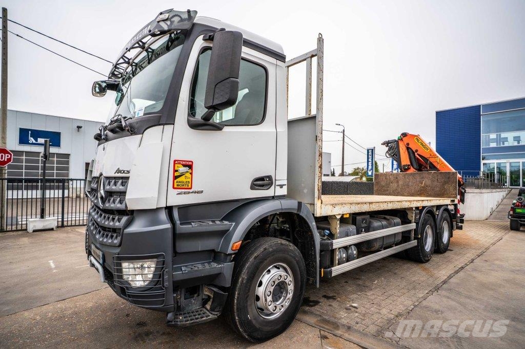Mercedes-Benz AROCS 2648 + PALFINGER 23 T/M + 5 EXT Tovornjaki s kesonom/platojem