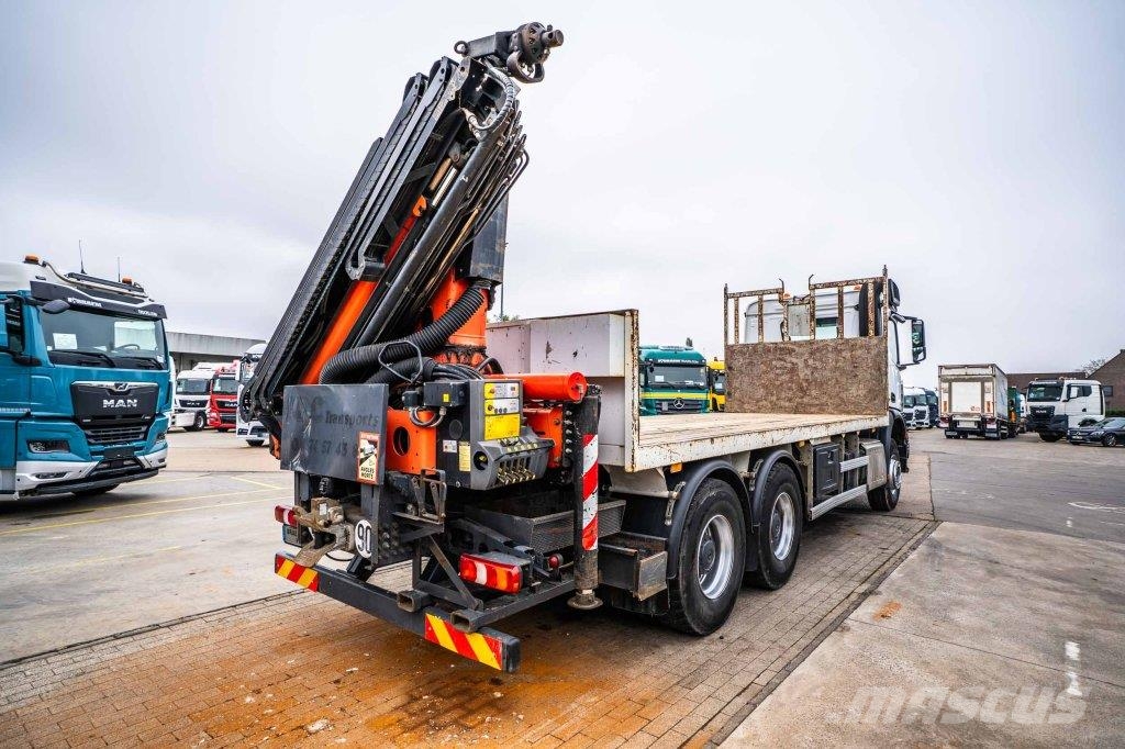 Mercedes-Benz AROCS 2648 + PALFINGER 23 T/M + 5 EXT Tovornjaki s kesonom/platojem